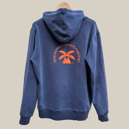 Dessuadora Caputxa Santvi - Blau Unisex