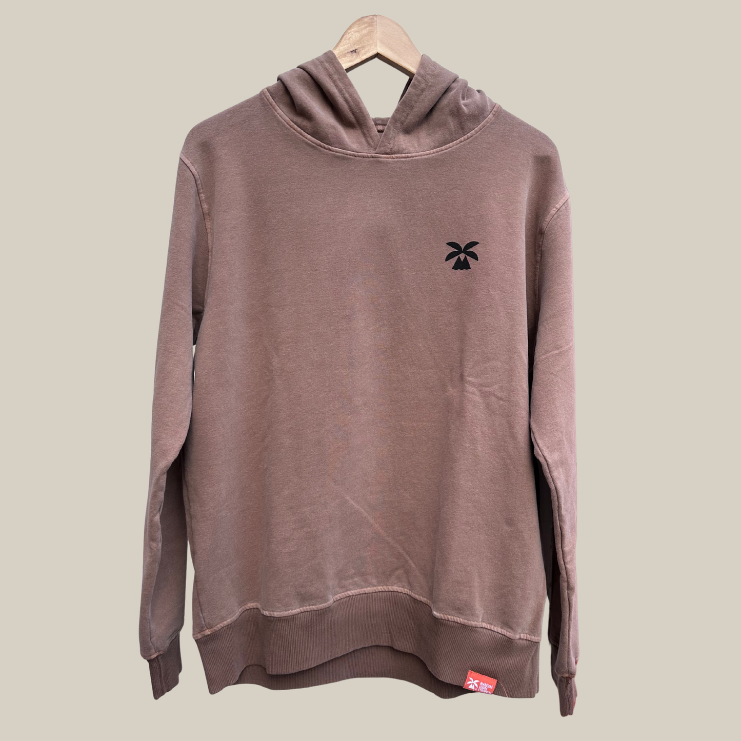 Dessuadora Caputxa Santvi - Marró Unisex