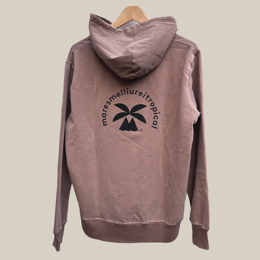 Dessuadora Caputxa Santvi - Marró Unisex