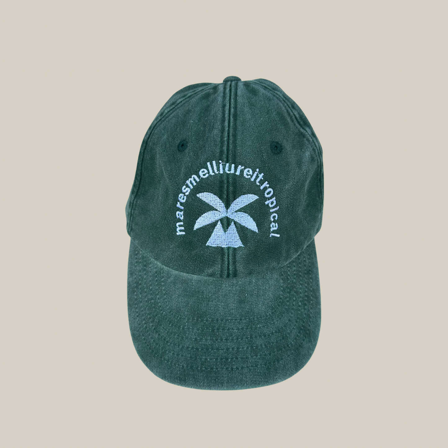 Gorra Denim logo Maresme Lliure i Tropical