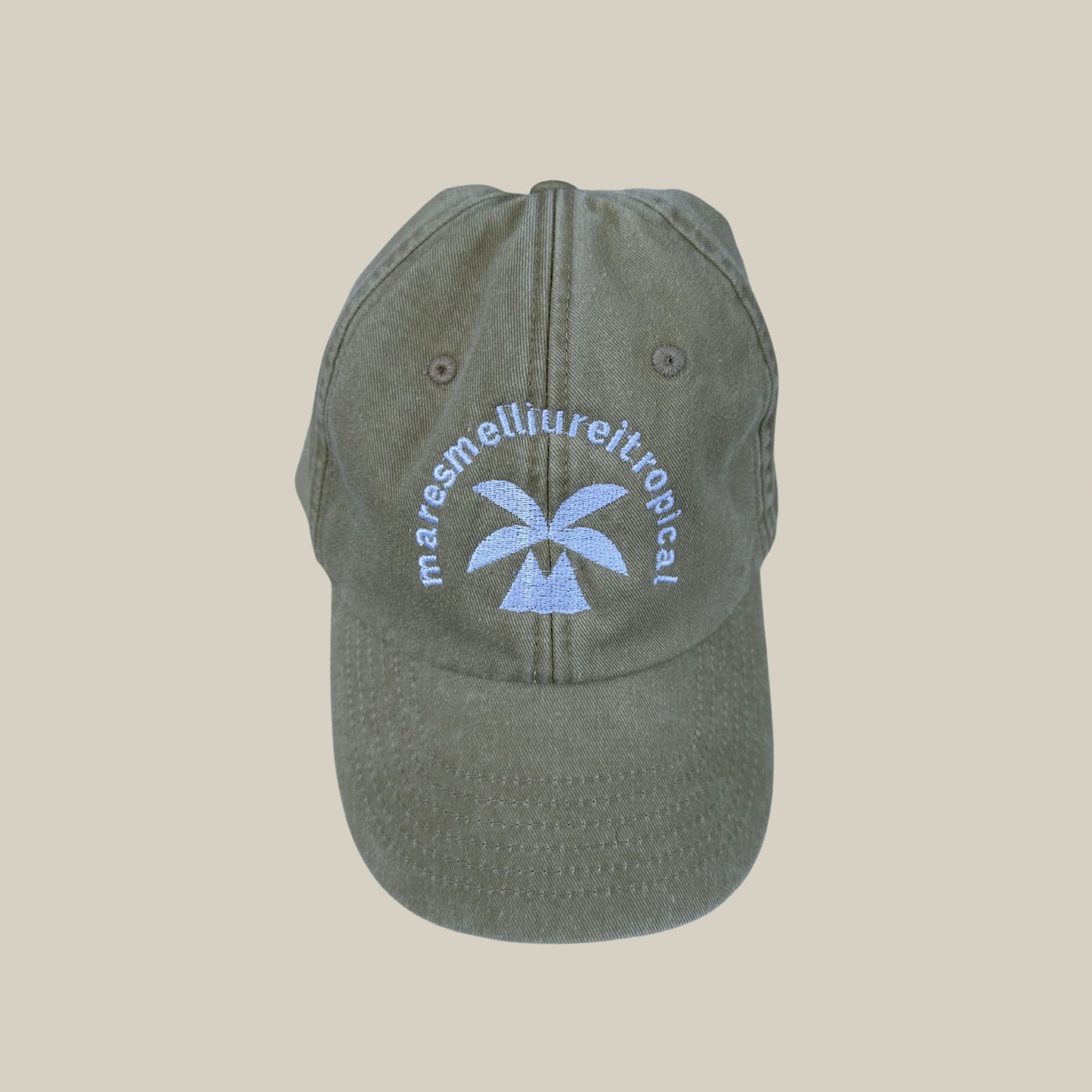 Gorra Denim logo Maresme Lliure i Tropical