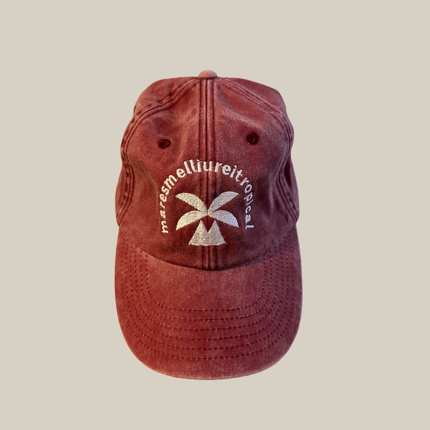 Gorra Denim logo Maresme Lliure i Tropical