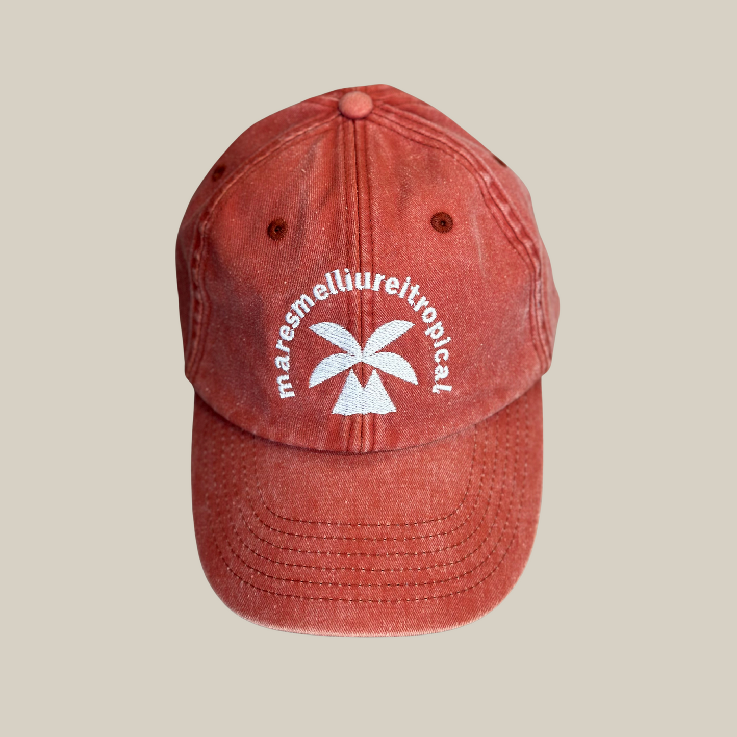 Gorra Denim logo Maresme Lliure i Tropical