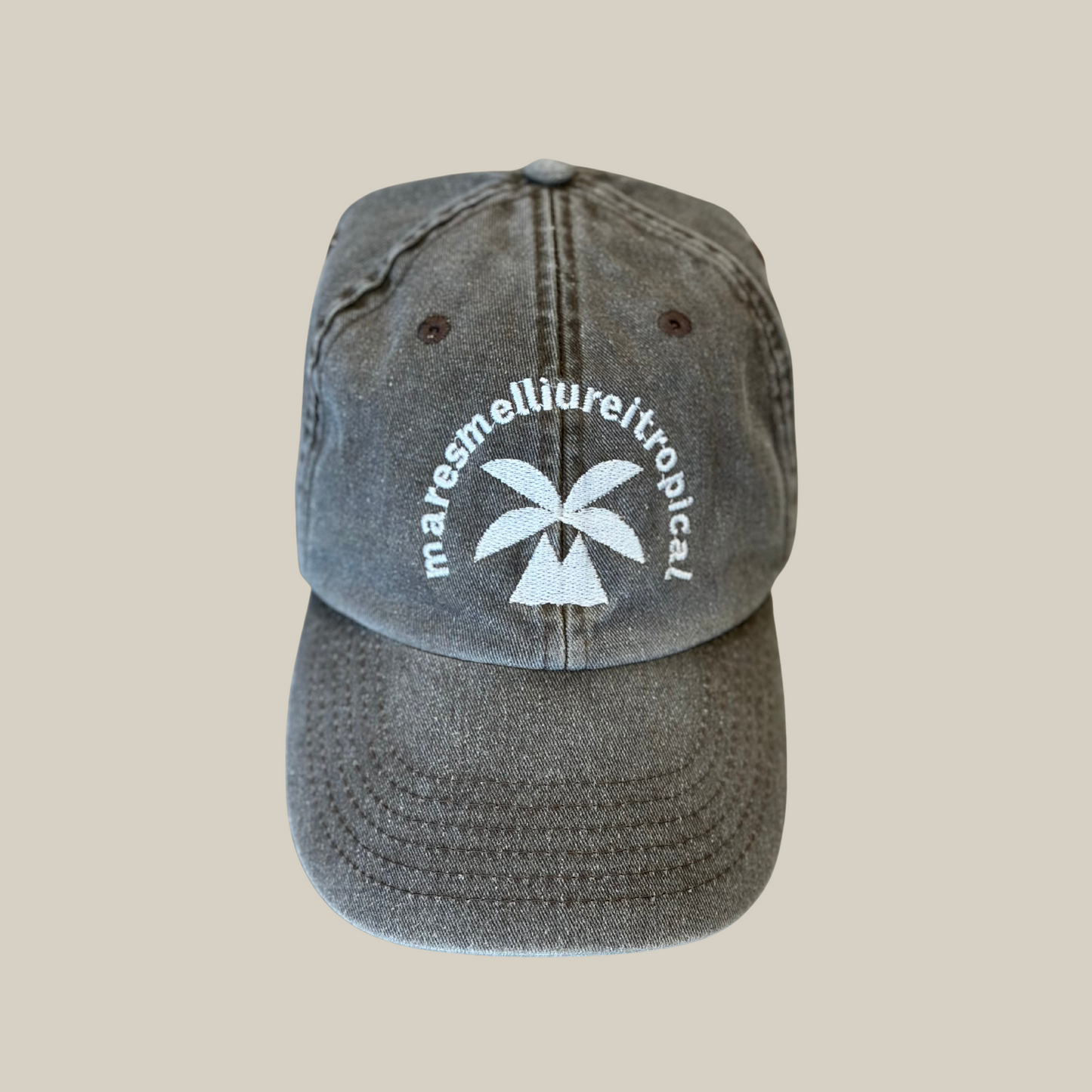 Gorra Denim logo Maresme Lliure i Tropical